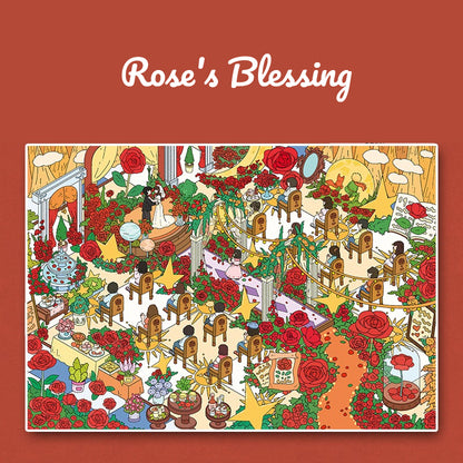 ウェディングテーマ | ビッグサイズ | Scene Time 14.0シリーズ、ステッカーシーン、3Dミニチュアシーンステッカー、ストレス解消DIYステッカー、シーン設定ステッカー、DIYステッカー