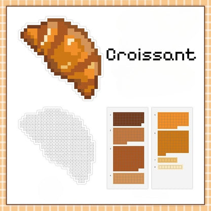 Sticker by Number Series 1.0, Pixel Art Sticker, Sticker Puzzle, DIY Sticker, Sticker by Number, Pixel Stickers