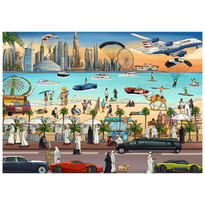 City Theme | Pocket Scene Series 16.0 | Sticker Scene, 3D Miniature Scene Stickers, Stress-Relief DIY Stickers, Scene-Setting Stickers, DIY Stickers