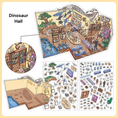 Seria Scene More 12.0, Scena Naklejek, Naklejki Scen Trójwymiarowych Miniatur, Naklejki DIY Uwalniające Stres, Naklejki Scenograficzne, Naklejki DIY