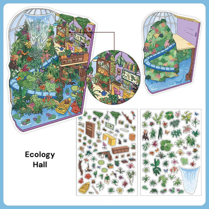 Seria Scene More 12.0, Scena Naklejek, Naklejki Scen Trójwymiarowych Miniatur, Naklejki DIY Uwalniające Stres, Naklejki Scenograficzne, Naklejki DIY