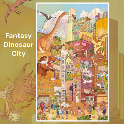 Große Größe | Paradies-Thema | Szene Freude Serie 14.0 | Sticker-Szene, 3D Miniatur-Szenen-Sticker, Stressabbau DIY-Sticker, Szenen-Gestaltung-Sticker, DIY-Sticker