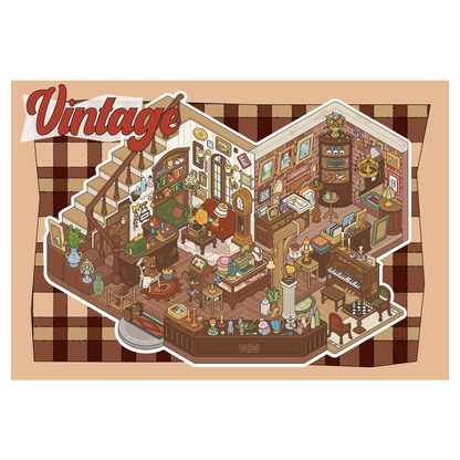 ITALIEN Thema | Pocket Scene Serie 22.0 | Sticker Szene, 3D Miniatur-Szenen-Sticker, Stressabbau DIY Sticker, Szenen-gestaltende Sticker, DIY Sticker