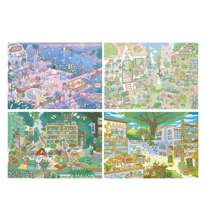 Lay Rest to the Fleeting Life | Big Size | Scene Garden 29.0 Series | Sticker Scene, 3D Miniature Scene Stickers, Stress-Relief DIY Stickers, Scene-Setting Stickers, DIY Stickers