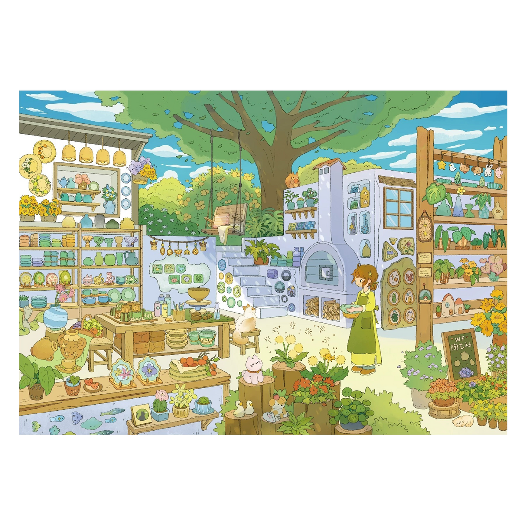 Mini Scenes Sticker Miniature Scene Sticker - YYBB ART SHOP