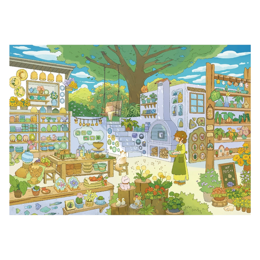 Lay Rest to the Fleeting Life | Big Size | Scene Garden 29.0 Series | Sticker Scene, 3D Miniature Scene Stickers, Stress-Relief DIY Stickers, Scene-Setting Stickers, DIY Stickers
