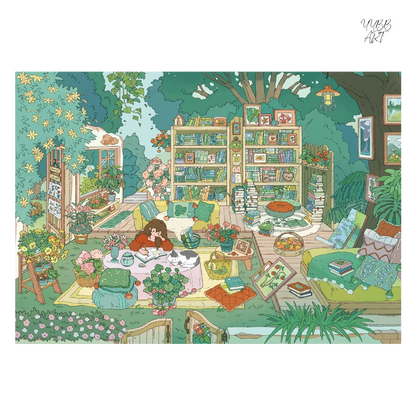 Lay Rest to the Fleeting Life | Big Size | Scene Garden 29.0 Series | Sticker Scene, 3D Miniature Scene Stickers, Stress-Relief DIY Stickers, Scene-Setting Stickers, DIY Stickers