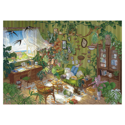 Leisurely Time | Scene Garden 24.0 Series | Sticker Scene, 3D Miniature Scene Stickers, Stress-Relief DIY Stickers, Scene-Setting Stickers, DIY Stickers