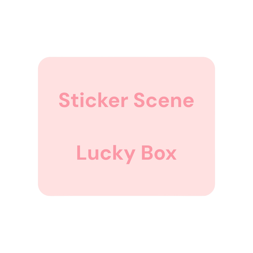 Sticker Scences Lucky Sticker Scene Box, With Free Tweezers, Sticker Scene, 3D ...