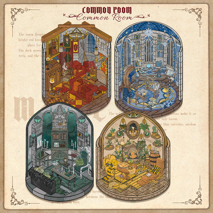 Magic Theme | Scene Joy Serie 8.0 | Sticker-Szene, 3D-Miniatur-Szenen-Sticker, Stressabbau DIY-Sticker, Szenen-Gestaltungssticker, DIY-Sticker