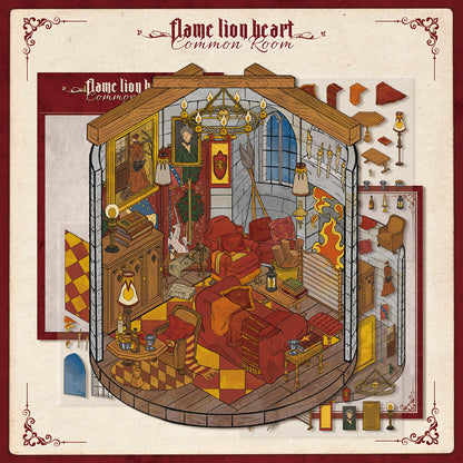 Magic Theme | Scene Joy Serie 8.0 | Sticker-Szene, 3D-Miniatur-Szenen-Sticker, Stressabbau DIY-Sticker, Szenen-Gestaltungssticker, DIY-Sticker