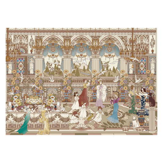 Modern Lady | Pocket Scene Series 22.0 | Sticker Scene, 3D Miniature Scene Stickers, Stress-Relief DIY Stickers, Scene-Setting Stickers, DIY Stickers