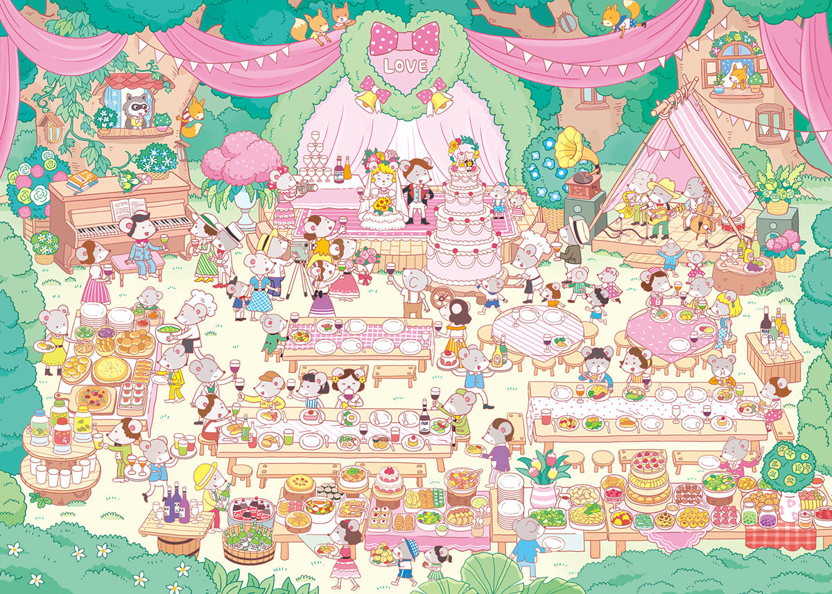 Mouse's Home, Big Size, Pocket Scene Series 11.0 | ステッカーシーン、3Dミニチュアシーンステッカー、ストレス解消DIYステッカー、シーン設定ステッカー、DIYステッカー