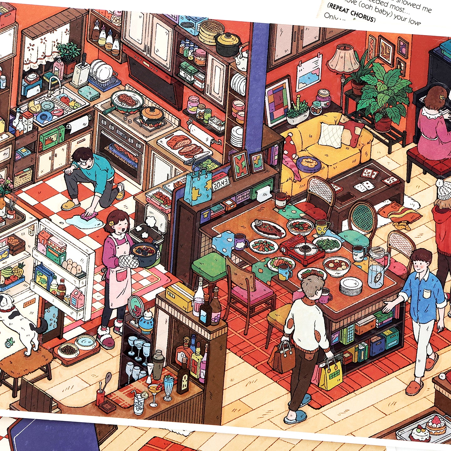 My Little House 12.0 | Sticker Scene, 3D Miniature Scene Stickers, Stress-Relief DIY Stickers, Scene-Setting Stickers, DIY Stickers