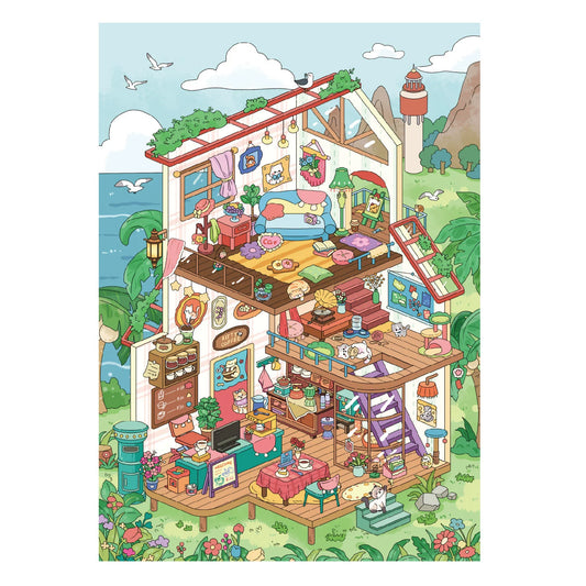 Kieszonkowy pamiętnik | Ogród scen Seria 10.0 | Sceny naklejek, Naklejki scen 3D miniatur, Naklejki do samodzielnego montażu łagodzące stres, Naklejki układające scenę, Naklejki DIY