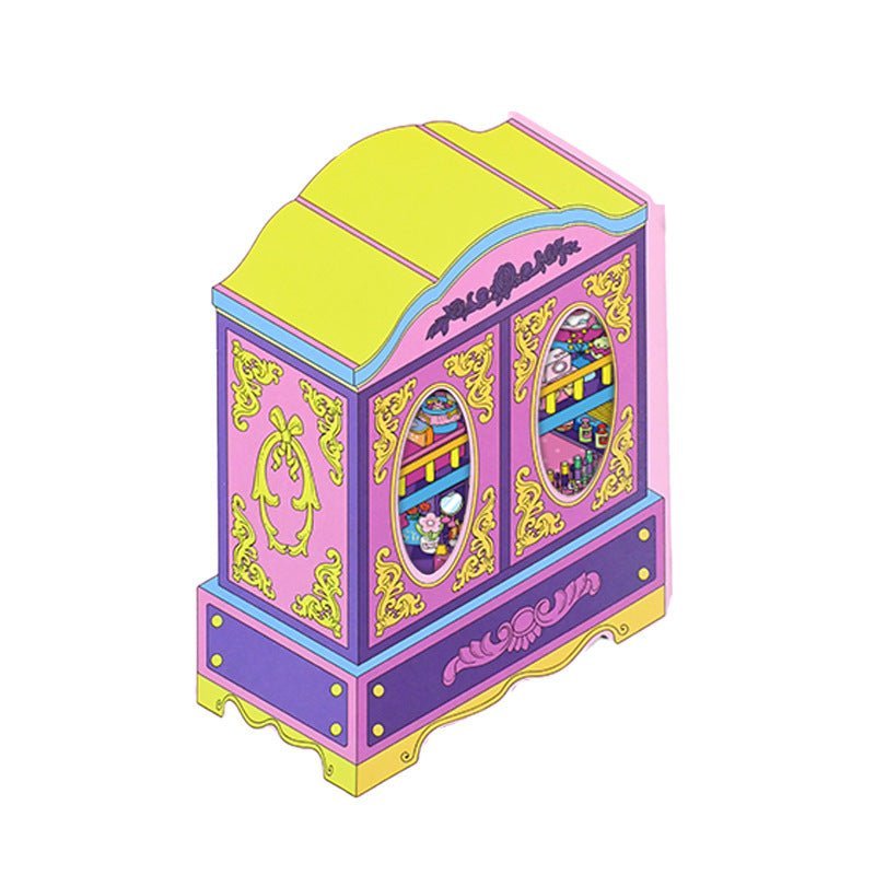 Girls Theme | Scene World 8.0 Series | DIY Sticker Scene, 3D Miniature Scene Stickers, Stress - Relief DIY stickers, Scene - setting Stickers - YYBB ART
