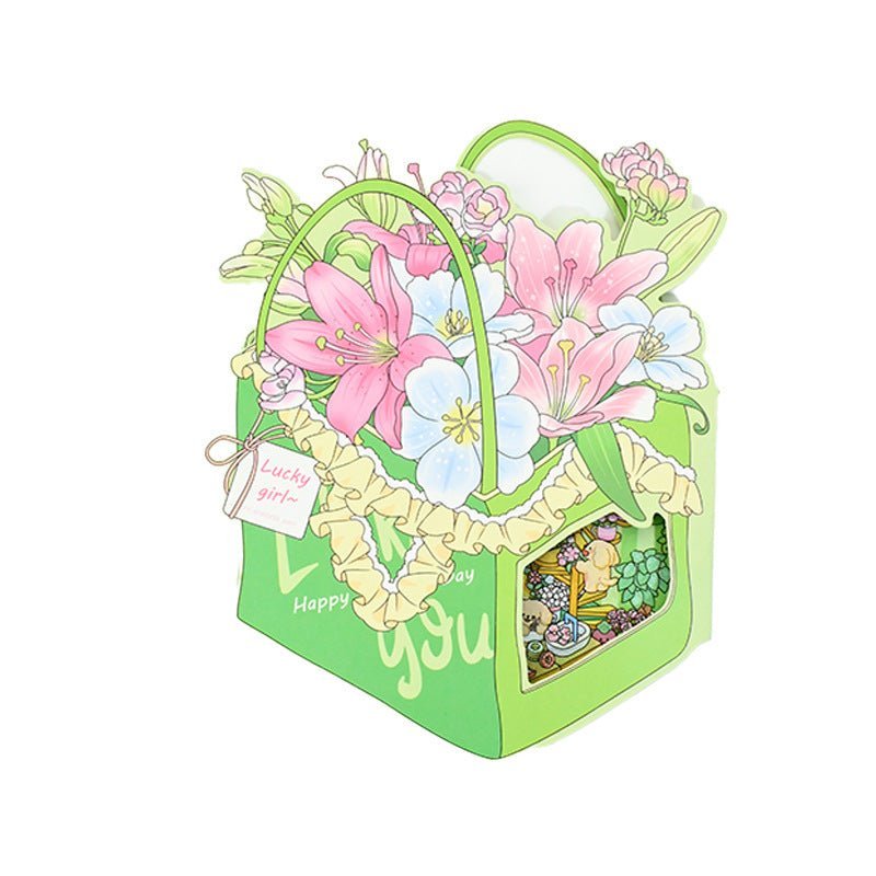 Girls Theme | Scene World 8.0 Series | DIY Sticker Scene, 3D Miniature Scene Stickers, Stress - Relief DIY stickers, Scene - setting Stickers - YYBB ART