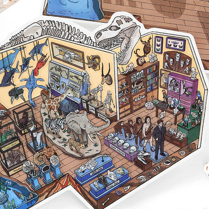 Seria Scene More 12.0, Scena Naklejek, Naklejki Scen Trójwymiarowych Miniatur, Naklejki DIY Uwalniające Stres, Naklejki Scenograficzne, Naklejki DIY