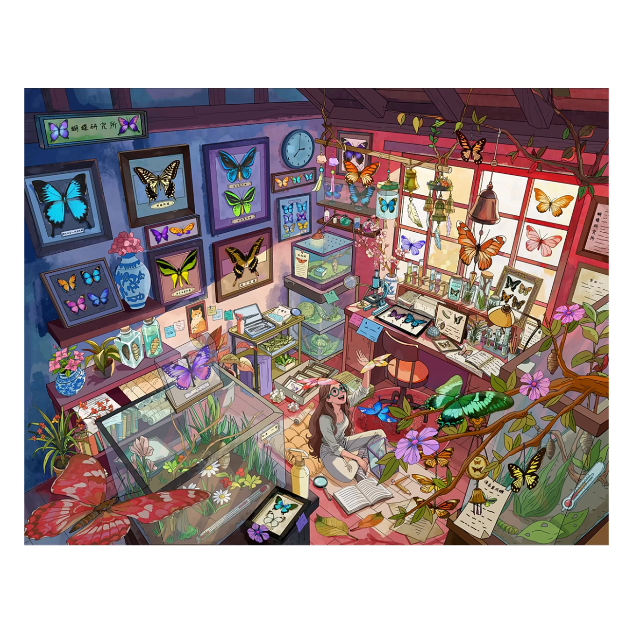 Série Scene Garden 12.0 | Scène en autocollants, Autocollants de scène miniature 3D, Autocollants DIY anti-stress, Autocollants de mise en scène, Autocollants DIY