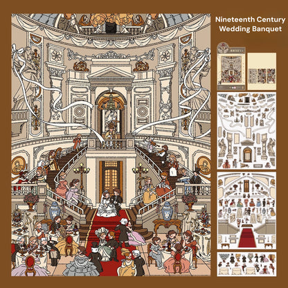 Série Scene Garden 12.0 | Scène en autocollants, Autocollants de scène miniature 3D, Autocollants DIY anti-stress, Autocollants de mise en scène, Autocollants DIY