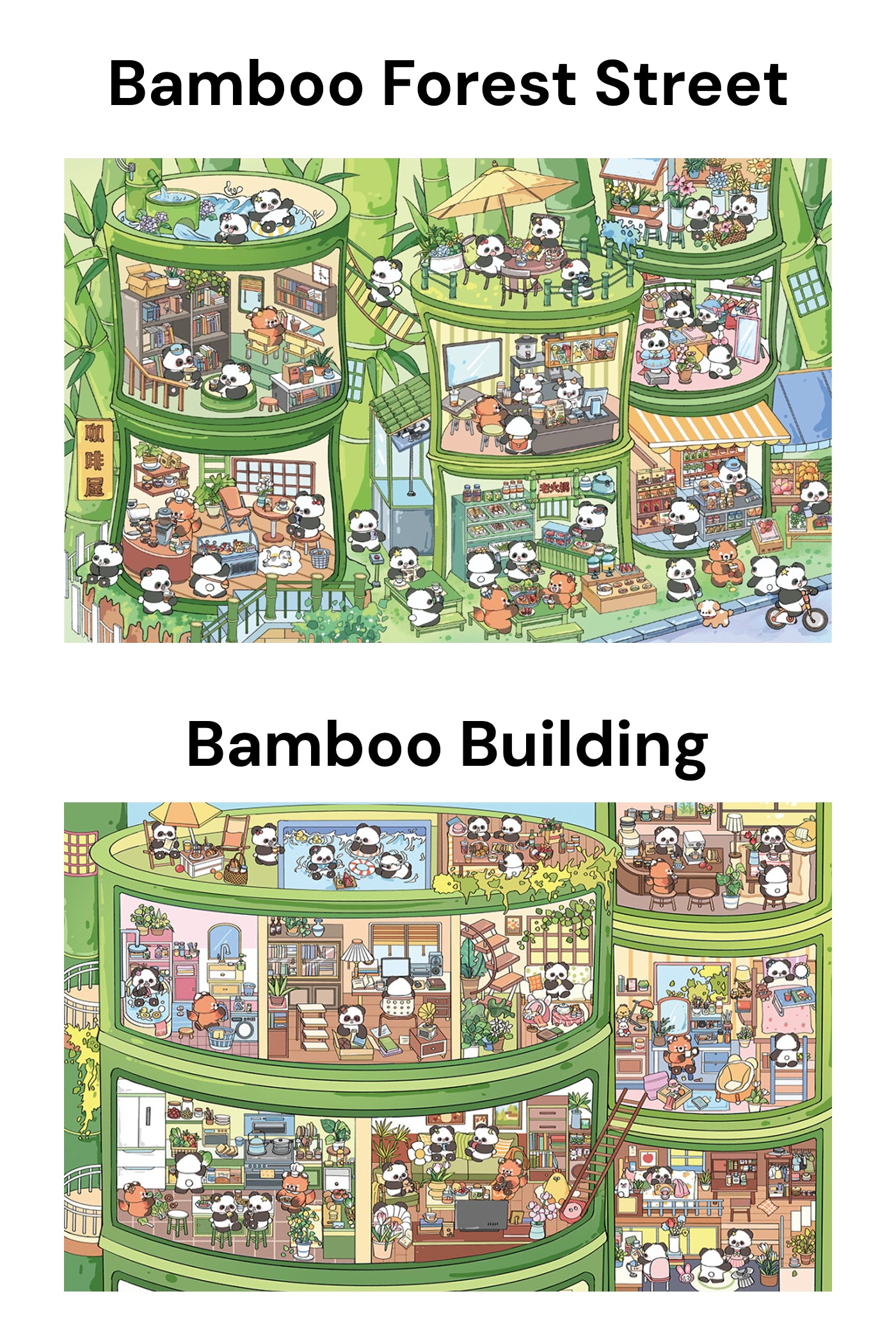 Seria Scene Joy 13.0 | Naklejki Sceniczne, Naklejki 3D Miniatury Scen, Naklejki DIY Leczące Stres, Naklejki Ustawiające Scenę, Naklejki DIY