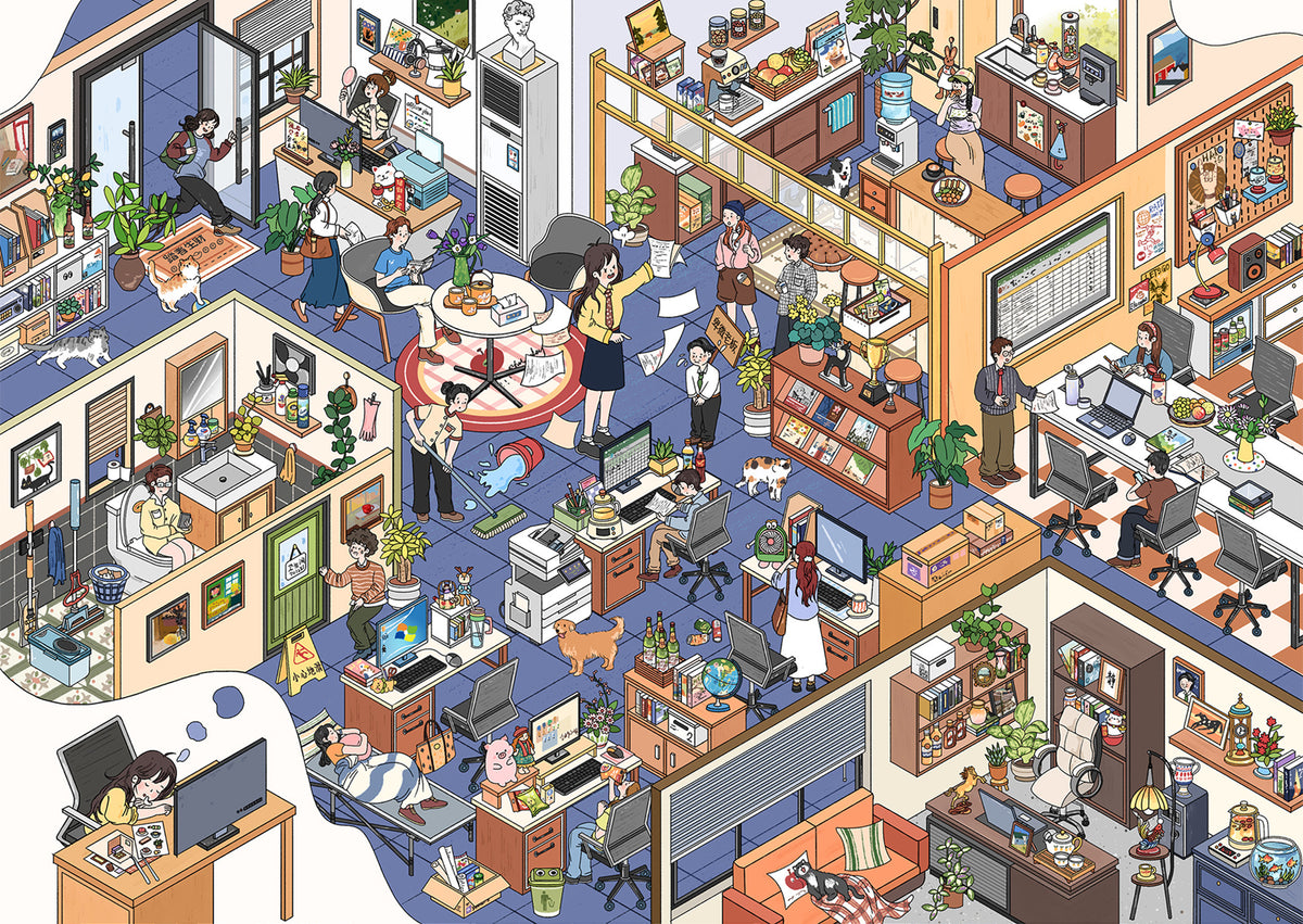 Scene Joy Series 13.0 | Sticker Scene, 3D Miniature Scene Stickers ...