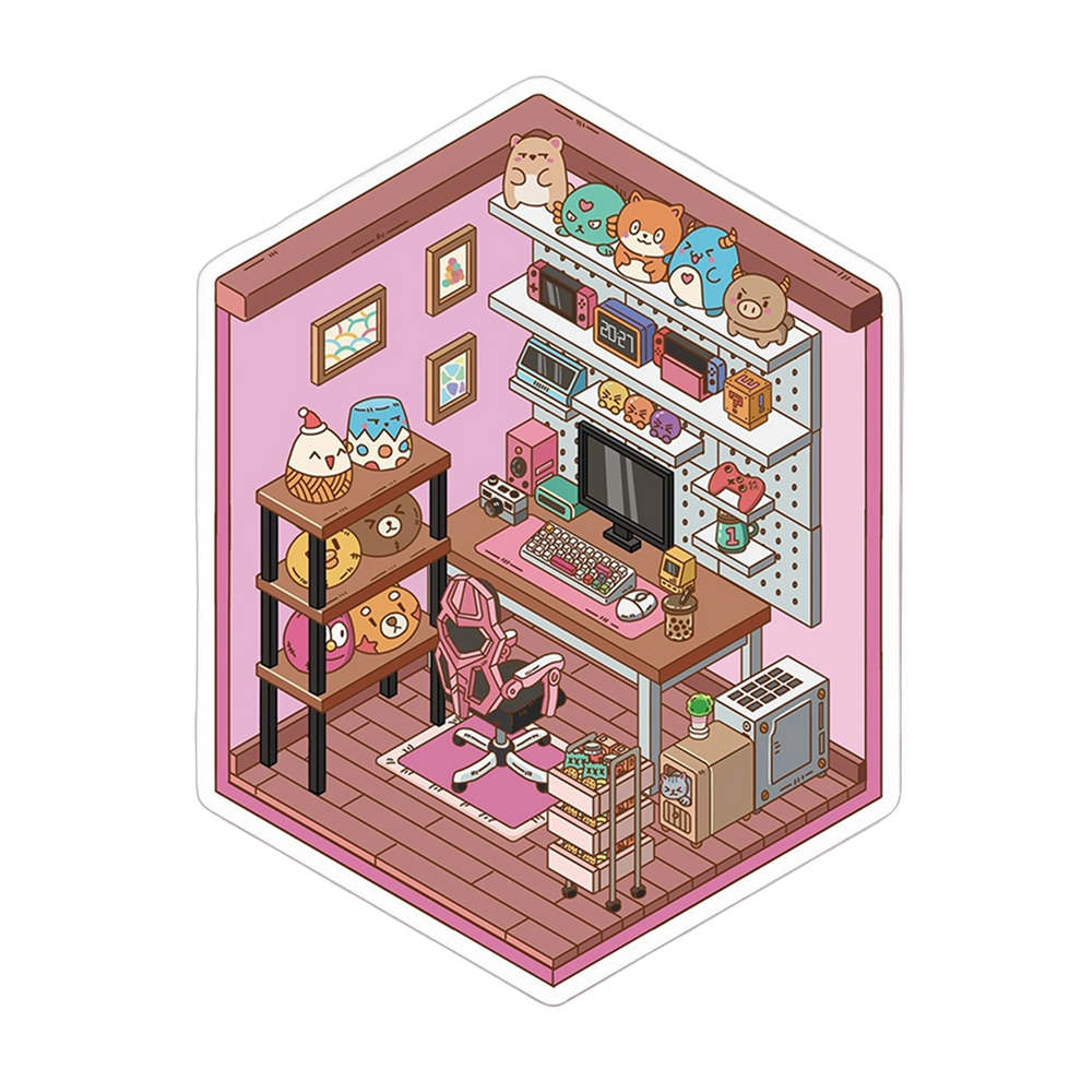 Scene Art 19.0 Series | Sticker Scene, 3D Miniature Scene Stickers ...