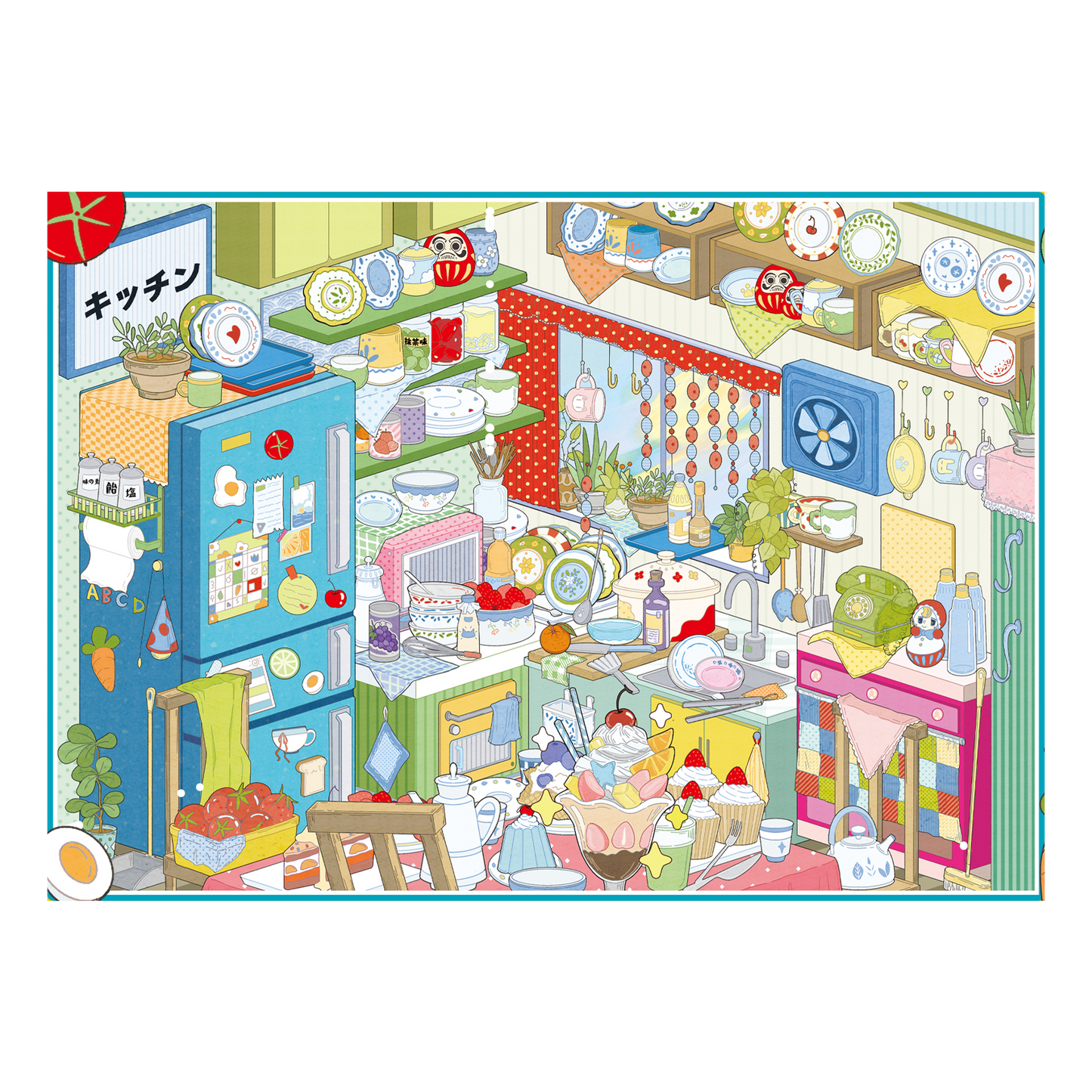 Serie Jardín de Escenas 15.0 | Escena de Pegatinas, Pegatinas de Escenas en Miniatura 3D, Pegatinas DIY para Alivio del Estrés, Pegatinas para Crear Escenas, Pegatinas DIY