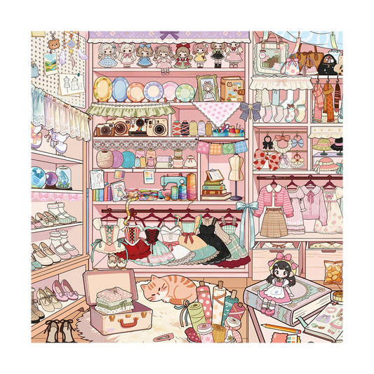 Stock Theme Vol. 3 | Scene Magic 19.0 Series | Sticker Scene, 3D Miniature Scene Stickers, stress-relief DIY stickers, Scene-setting Stickers