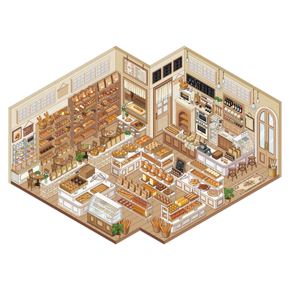 Motyw żywnościowy w skarpetkach | Duży rozmiar | Seria Scene Magic 10.0 | Naklejki Scen, Naklejki 3D Miniatury Scen, Naklejki DIY ulatniające stres, Naklejki do układania scen