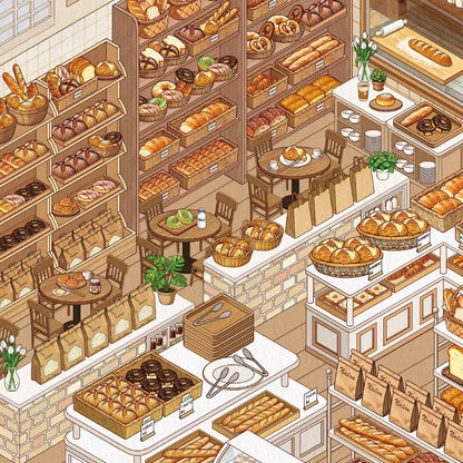 Motyw żywnościowy w skarpetkach | Duży rozmiar | Seria Scene Magic 10.0 | Naklejki Scen, Naklejki 3D Miniatury Scen, Naklejki DIY ulatniające stres, Naklejki do układania scen