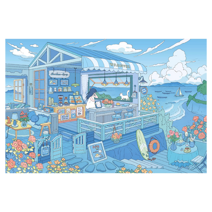 바람의 발라드 | 씬 가든 13.0 시리즈 | 스티커 씬, 3D 미니어처 씬 스티커, 스트레스 해소 DIY 스티커, 씬 설정 스티커, DIY 스티커