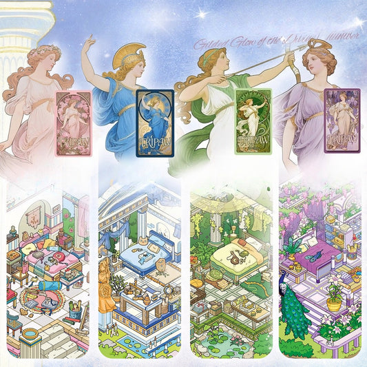 Mitologia Starożytnej Grecji | Seria Scene Joy 10.0 | Naklejki Sceniczne, 3D Miniatury Scen, Naklejki Antystresowe DIY, Naklejki Do Tworzenia Scen, Naklejki DIY